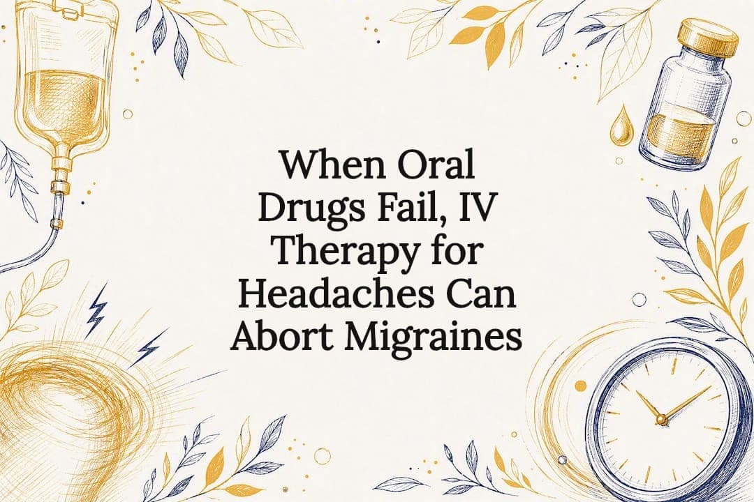 When Oral Drugs Fail, IV Therapy for Headaches Can Abort Migraines