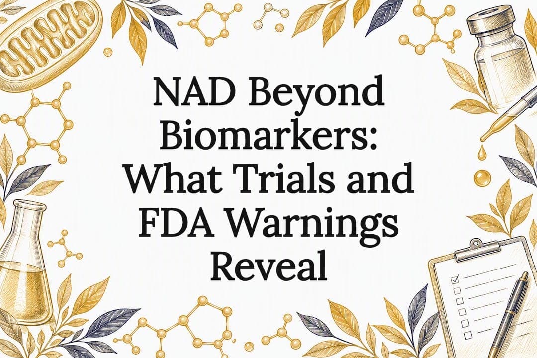 NAD Beyond Biomarkers: What Trials and FDA Warnings Reveal