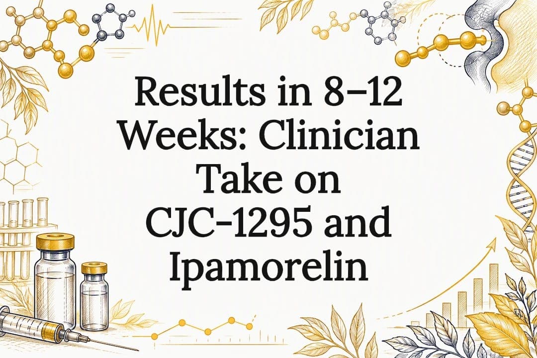 Results in 8–12 Weeks: Clinician Take on CJC-1295 and Ipamorelin