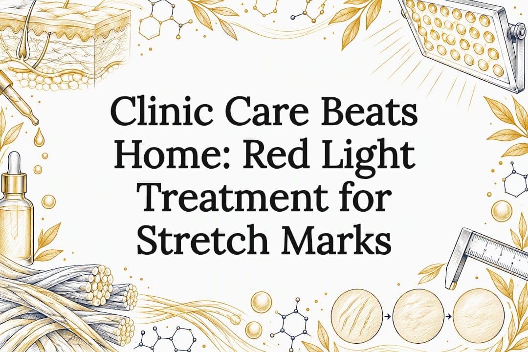 Clinic Care Beats Home: Red Light Treatment for Stretch Marks