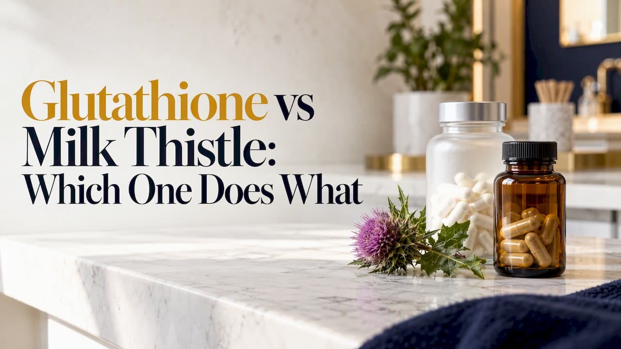 Glutathione vs Milk Thistle: Which One Does What