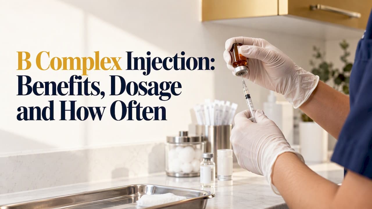 B Complex Injection: Benefits, Dosage and How Often