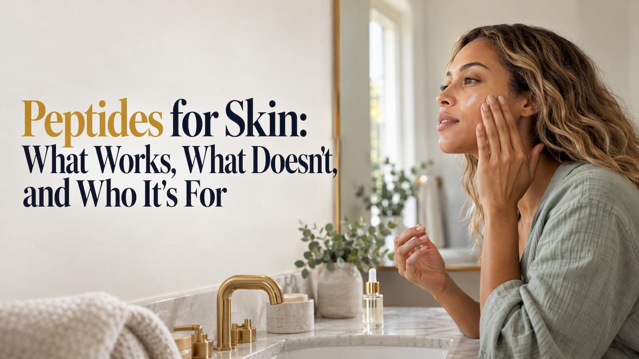 Peptides for Skin: What Works, What Doesn't, and Who It's For